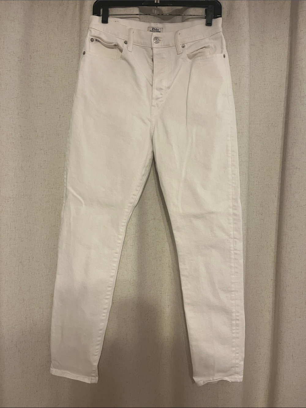 Polo by Ralph Lauren High rise slim White Slim Straight Men's Jeans size 30